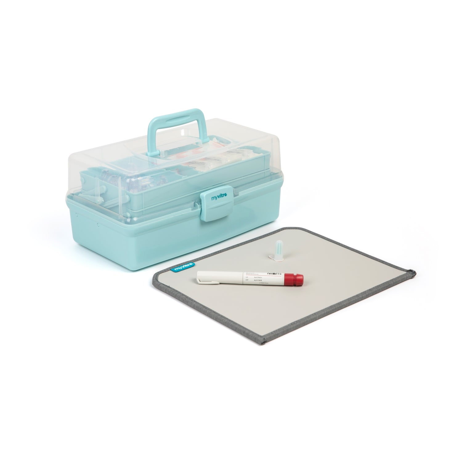 IVF Medication Organizer Storage | IVF Gifts | Med Box | Infertility Kit |  IVF Got This | Care Package | Caddy