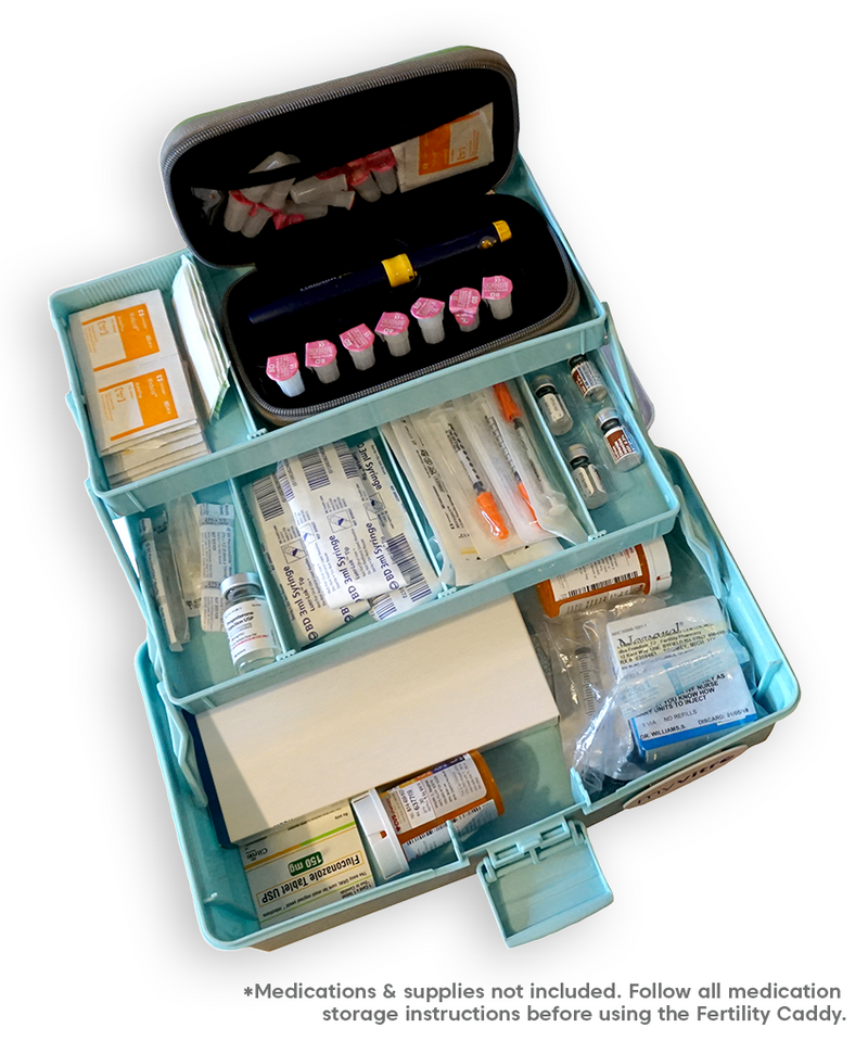 Organize Fertility Medication with the MyVitro Fertility Caddy for IVF ...
